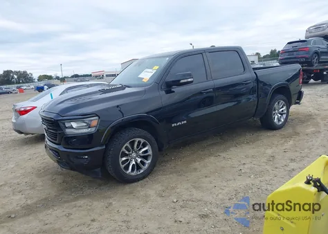 2021 Ram 1500 Laramie 4X4 5'7 Box из США, поврежденный, VIN 1C6SRFJT0MN731294